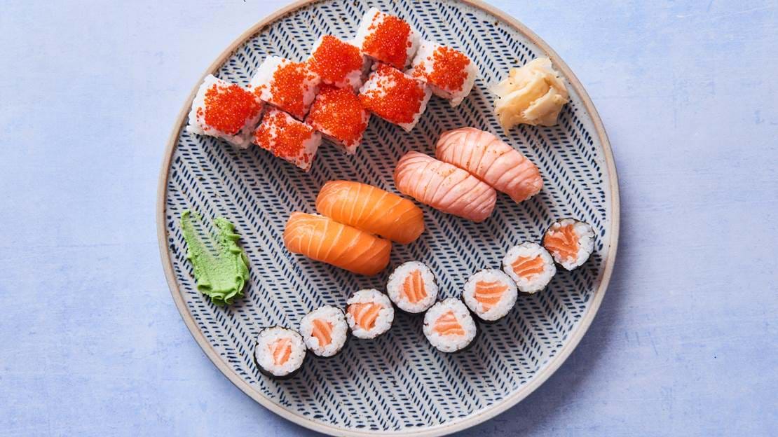 Dinner Sushi Foodora Laks Dinner 4933