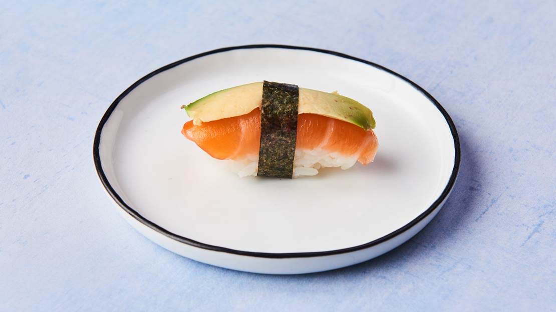 Dinner Sushi Foodora Laks Avocado Nigiri 4219
