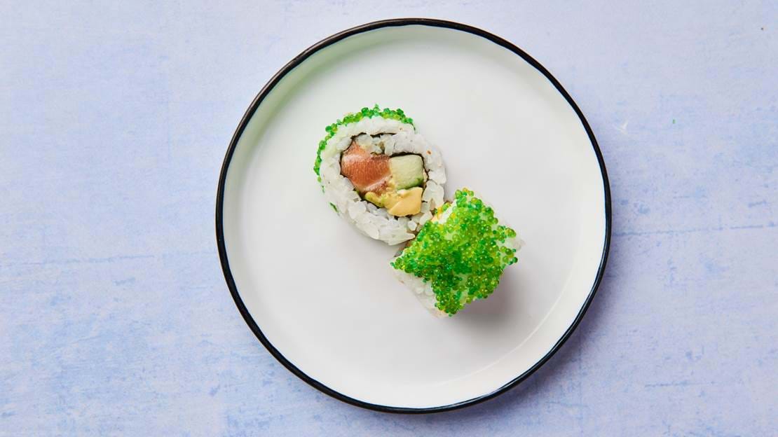 Dinner Sushi Foodora Uramaki Wasabi Laks 4132
