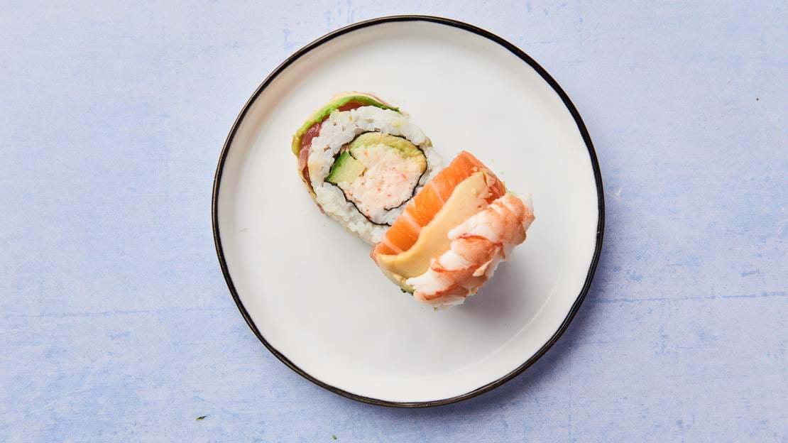 Dinner Sushi Foodora Rainbow Kaburamaki 4204