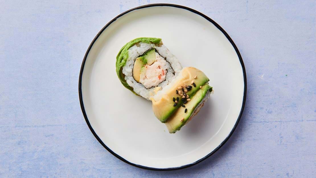 Dinner Sushi Foodora Green California Kaburamaki 4176