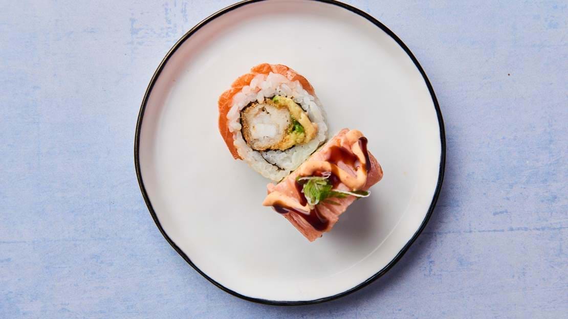 Dinner Sushi Foodora Slim Laks Kaburamaki 4167