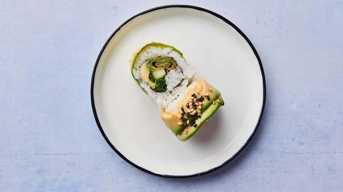 Dinner Sushi Foodora Vegetar Deluxe Kaburamaki 4197
